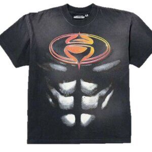 Hellstar “Superhero Core” Graphic Tee – Black
